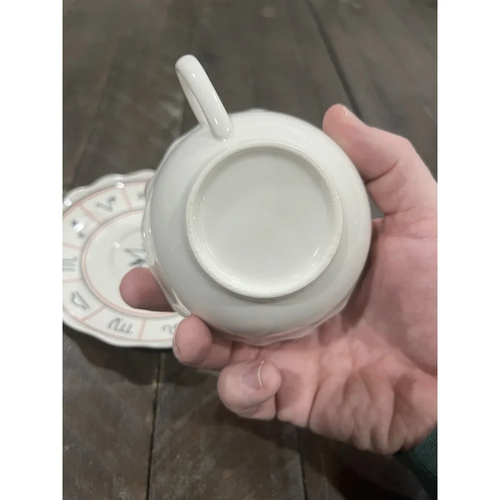 Vtg Cup Of Destiny Tea Leaf Fortune Telling‎ Jane Lyle Tasseography Cup Saucer